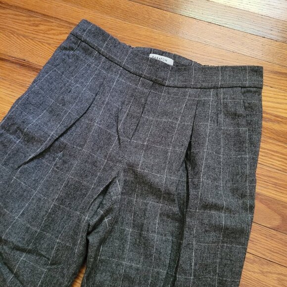 BABATON | Aritzia Cohen Wool Cashmere Plaid  Pant | Sz. 2 - Picture 5 of 10